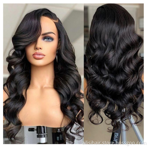 Wholesale HD Lace Frontal Wig Virgin Hair Vendor, 100 Human Hair Wigs Swiss HD lace Frontal Wig 13x6, Brazilian Lace Front Wigs